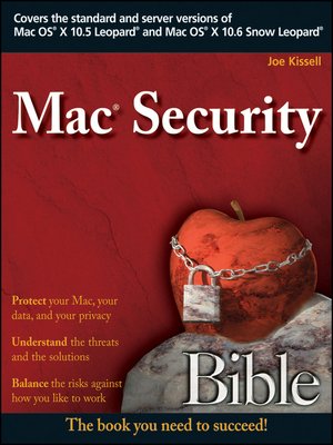 cover image of Mac Security Bible